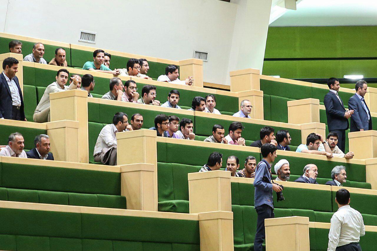 حضور خبرنگاران مشهدی در مجلس