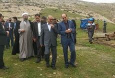 بازدید حجت الاسلام پژمان‌فر از پروژه های آبرسانی مشهد