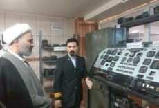 بازدید حجت الاسلام پژمان فر  از دانشگاه هوانوردی مشهد