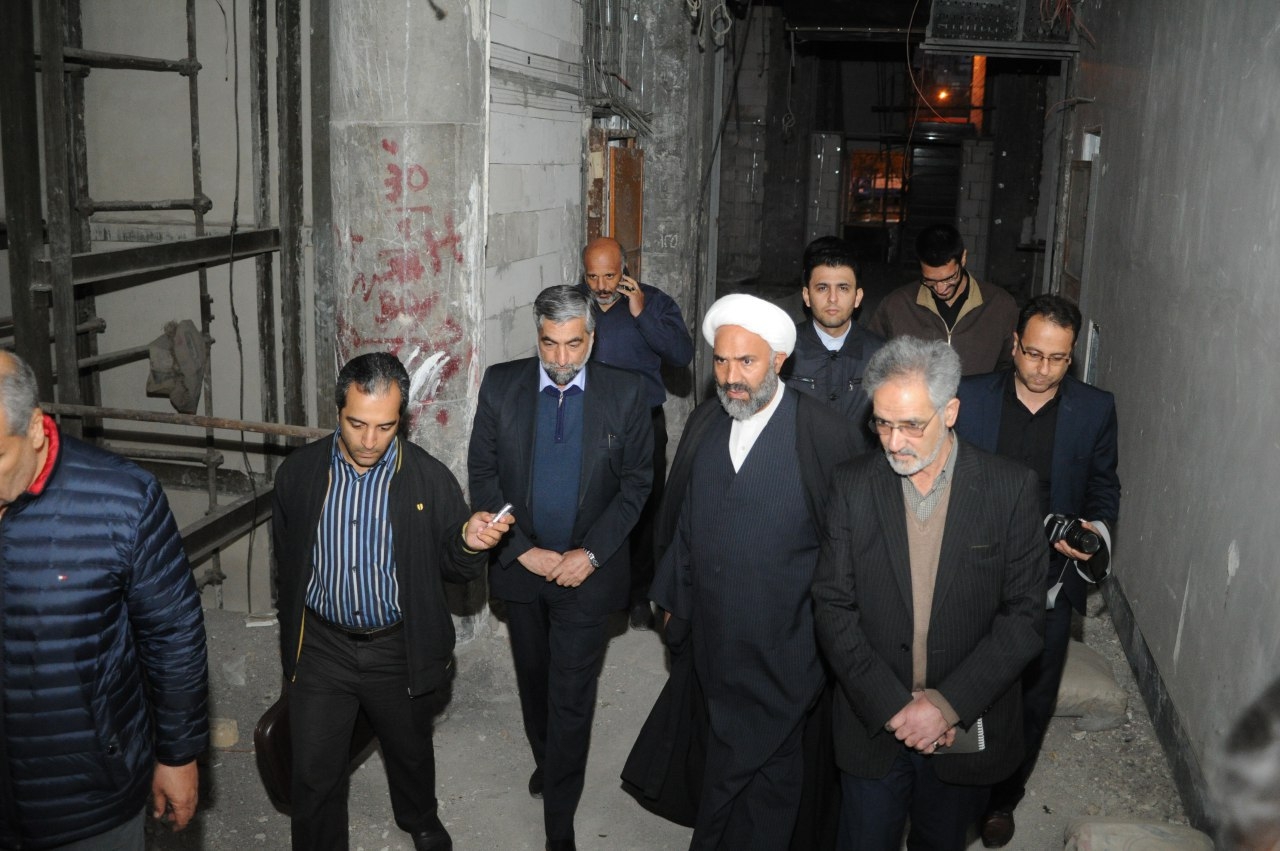 گزارش تصویری/ بازدید حجت الاسلام پژمانفر از پروژه کتابخانه مرکزی مشهد مقدس