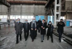 بازدید از کارخانه تعطیل خانه سازی مشهد