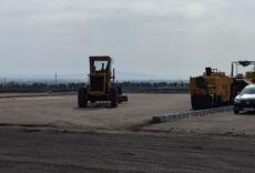 بهره برداری از زمین ورزشی روباز شهدای بولوار شاهنامه