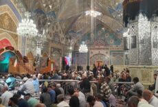 سخنرانی حجت‌الاسلام والمسلمین پژمان‌فر ریاست کمیسیون اصل نود و نماینده مردم‌شریف مشهد و کلات در مجلس شورای اسلامی در پیش از خطبه‌های نماز جمعه انقلابی مشهدمقدس